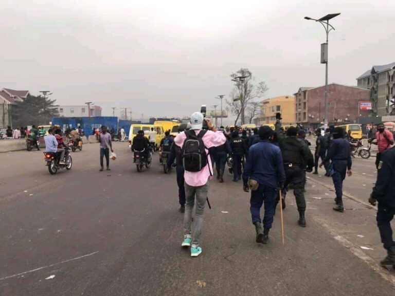 Kinshasa: début timide de la marche anti-Malonda de Lamuka