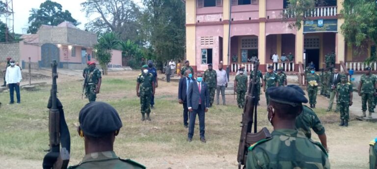Le Ministre délégué à la défense Sylvain Mutombo garant du patrimoine des anciens combattants à Boma