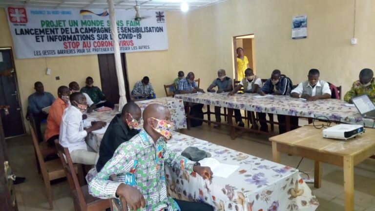 COVID-19: STOP CORONAVIRUS, Caritas Développement Molegbe lance sa campagne de sensibilisation et d&rsquo;informations à Gbadolite