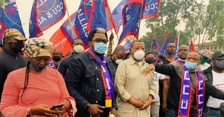 Marche pacifique du FCC: participation remarquable de la CCU de Mende