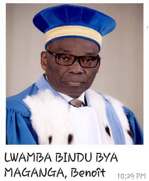 Fausse alerte ! Benoît LWAMBA président de la cour  constitutionnelle n&rsquo;a pas démissionné. ( Correspondance