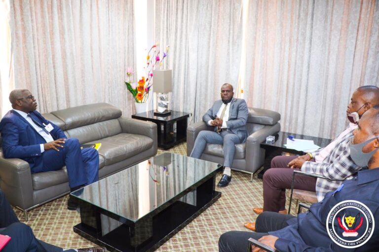 RDC/ FINANCES : Junior MATA échange avec Dieudonné Pieme sur le développement du Kasaï