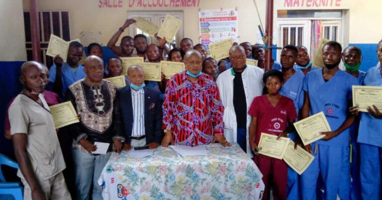 santé:Formation du personnel soignant de Yumbi à Mongama par COGEDEV