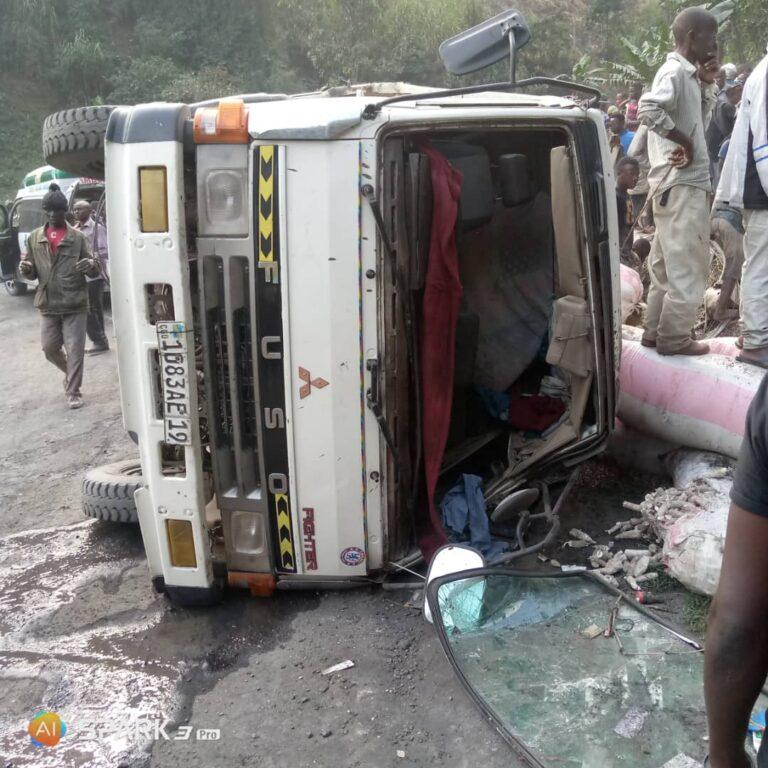 Sud-kivu: 7 morts dans un accident de circulation à MAKELELE