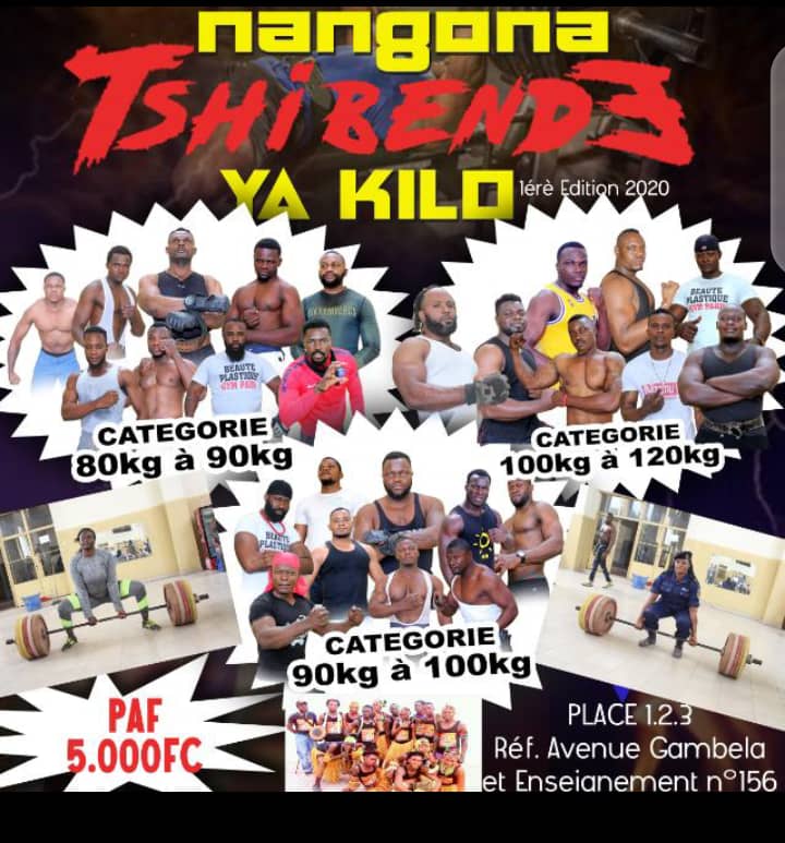 Power lifting : La première édition de «Nangona Tshibende ya Kilo» aura lieu le 04 octobre prochain
