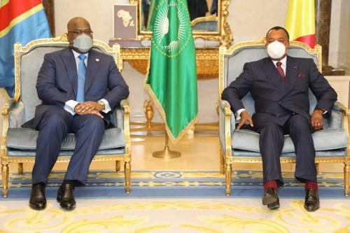 RDC-Congo: Félix Tshisekedi a échangé avec Denis Sassou Nguesso sur la crise sanitaire liée à pandémie du Coronavirus