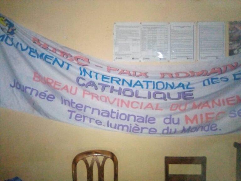 Maniema : célébration de la journée internationale de la paix par le mouvement internationel des étudiants catholique (MIEC)