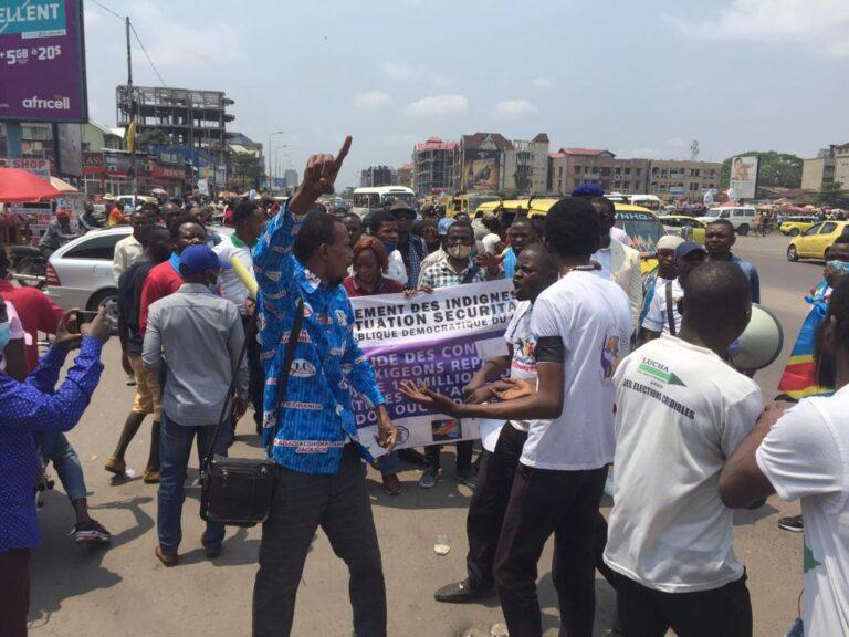 Kinshasa: Les mouvements citoyens bloqués par la Police Nationale Congolaise
