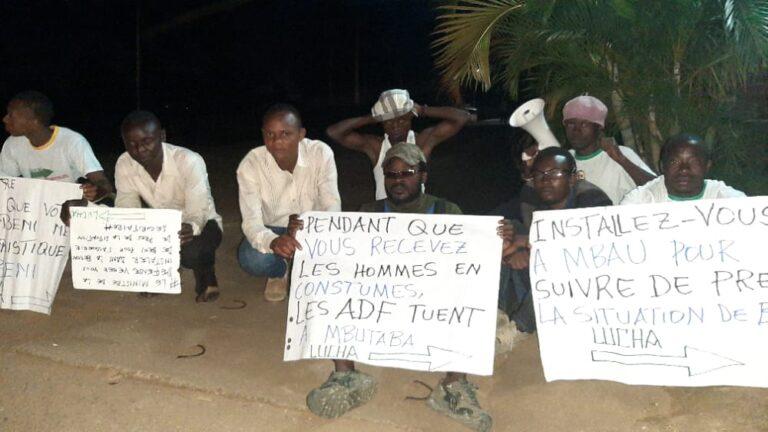 Nord Kivu : Les militants de la Lucha à Beni boycottent l&rsquo;argent du Ministre Aimé Ngoy Mukena