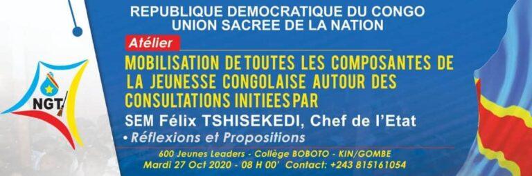 Union sacrée de la Nation : les structures des jeunes préparent leur cahier de charge ce mardi 27 octobre au collège Boboto