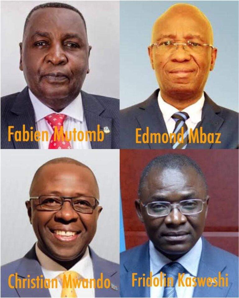 RDC: Voici les 4 noms qui sont sur la table de Félix-Antoine Tshisekedi pour succéder à Ilunkamba dans 48h