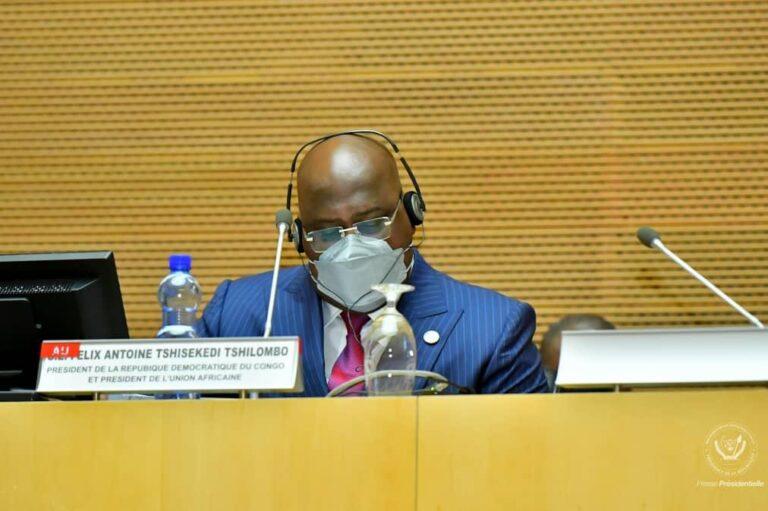 RDC: Le Président de la République, Félix-Antoine Tshisekedi vient de prendre officiellement la tête de l’Union Africaine