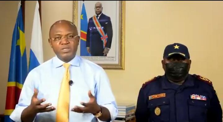 RDC-3e vague Covid-19: Gentiny Ngobila insiste sur les interdictions des activités et manifestations publiques de plus de 20 personnes