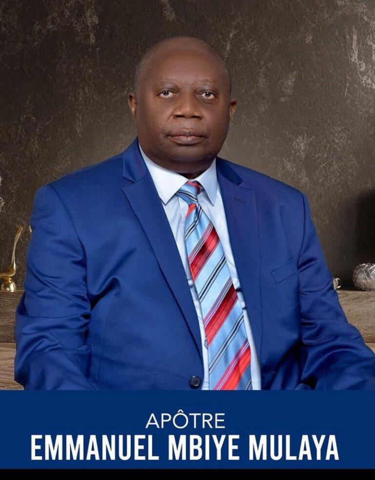 RDC: L&rsquo;apôtre Emmanuel Mbiye Mulaya, visionnaire de l&rsquo;Église Cité Béthel est décédé à Paris (France)