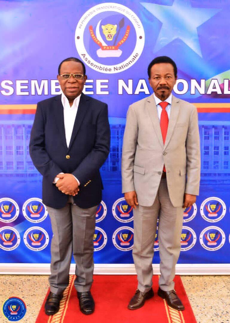 CENI: Mboso et Bahati échangent sur l&rsquo;évolution des travaux de la Commission paritaire