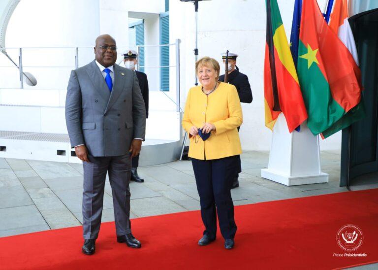 Coopération RDC-Allemagne: Tête-à-tête Félix Tshisekedi et Angela Merkel