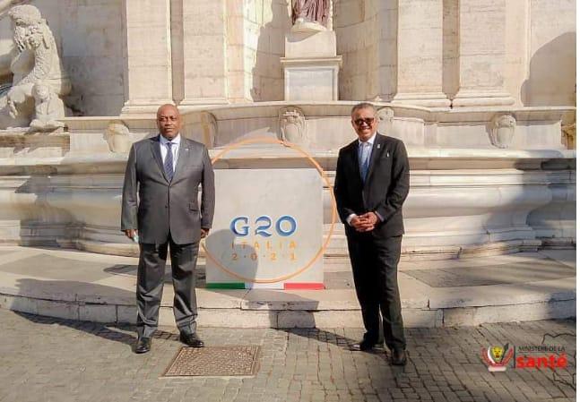 Covid-19 : à G20, Dr Mbungani plaide pour le renforcement de l&rsquo;OMS