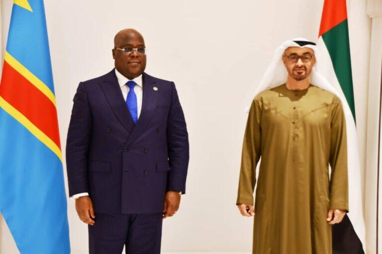 RDC- EAU : Félix Tshisekedi et Mohammed Ben Zayed Al Nahyane ont échangé sur les possibles investissements
