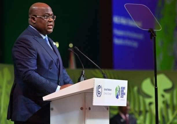 COP26: Félix-Antoine Tshisekedi appelle tous les leaders du monde à travailler ensemble pour la sauvegarde des richesses naturelles de la RDC
