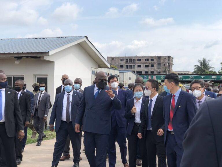 Kinshasa: Félix Tshisekedi a visité le chantier du Centre culturel et artistique pour l&rsquo;Afrique centrale