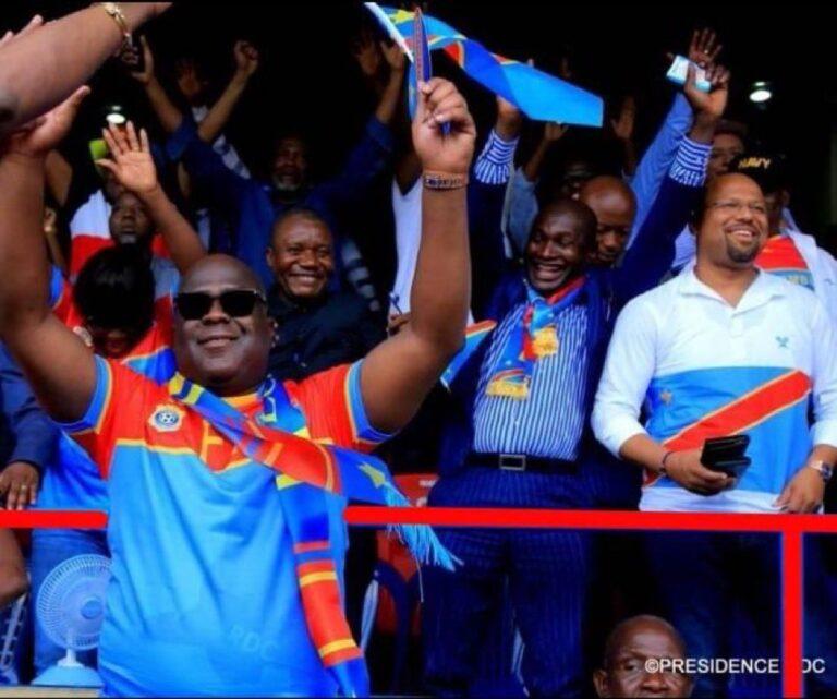 Mondial 2022: Le Chef de l&rsquo;État, Félix-Antoine Tshisekedi félicite les Léopards pour leur victoire face à la Tanzanie