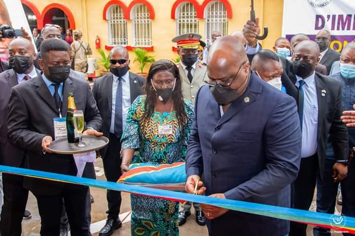 RDC : l&rsquo;amphithéâtre « Félix Antoine Tshisekedi Tshilombo » construit dans l&rsquo;enceinte de l&rsquo;IGF inauguré ce mardi par le Chef de l&rsquo;État