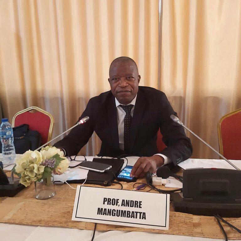 UA: André Mbata a pris part à l&rsquo;atelier d&rsquo;élaboration du manuel d&rsquo;enseignement sur le constitutionnalisme