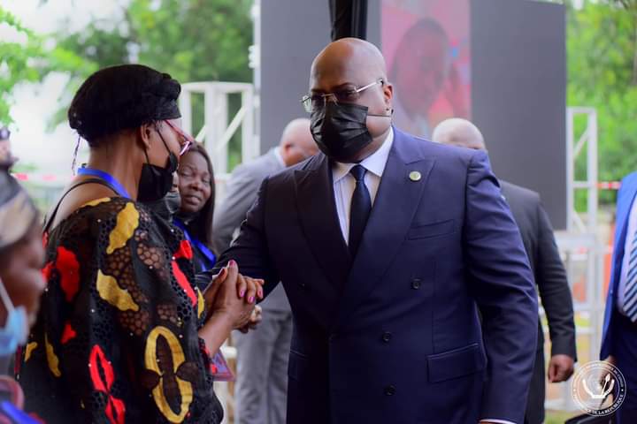 RDC : F. Tshisekedi a rendu hommage à la famille Ntumba victime d&rsquo;un incendie à Ngaba