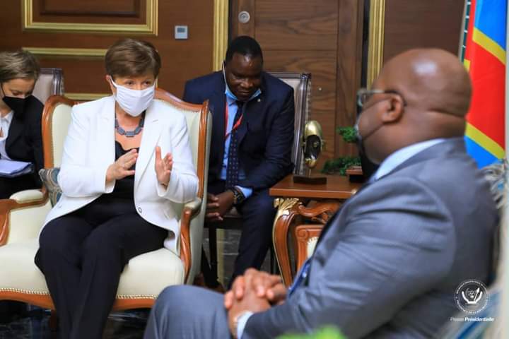 RDC-FMI : impressionnée par les réformes de Tshisekedi , Kristina Georgieva boucle son séjour congolais ce jeudi