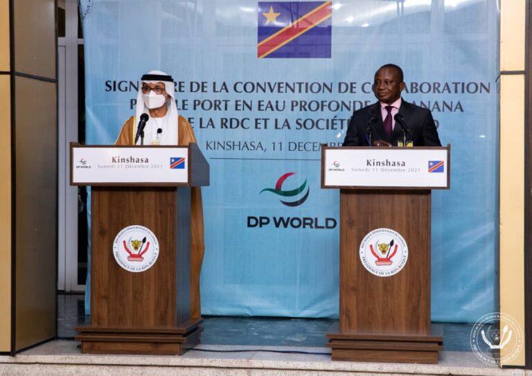 Port de Banana: la RDC et DPWorld ont signé des conventions de collaboration pour le début des travaux