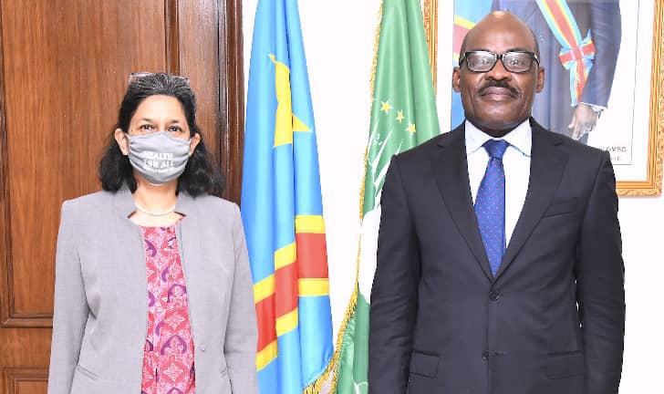 RDC- BM : Mamta Murthi fait part à Nicolas Kazadi la disponibilité de son institution à financer l&rsquo;éducation des jeunes filles