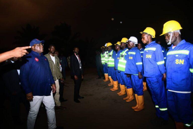 Kananga: Tshisekedi salue le travail d&rsquo;encadrement de la jeunesse par le Service National