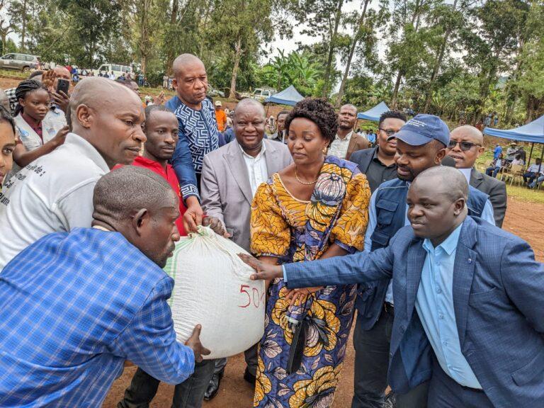 SUD-KIVU: La campagne agricole 2022-2023 lancé par Robert Shabidoke