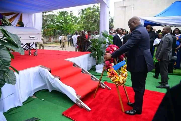 Kinshasa : Félix Tshisekedi a rendu des hommages à Nelly Kamashi Mungul Diaka