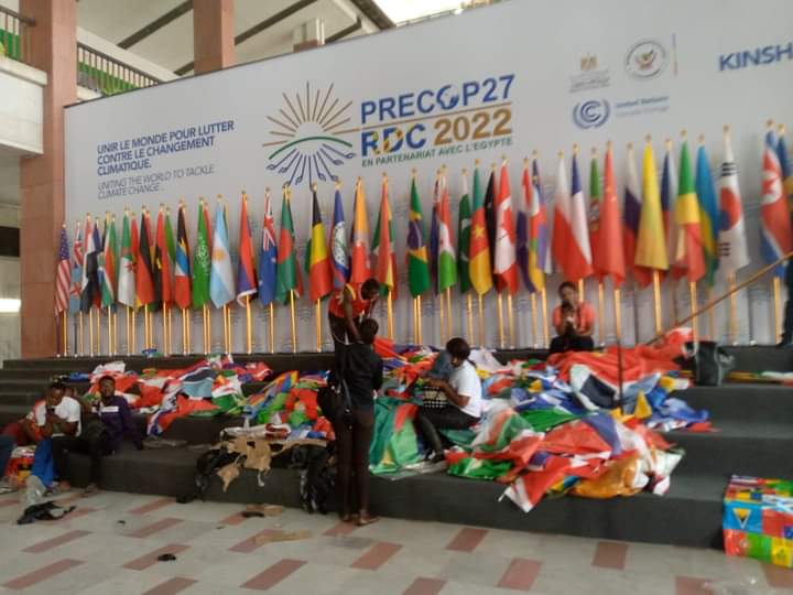 Kinshasa : Le palais du peuple rime avec la PRECOP27