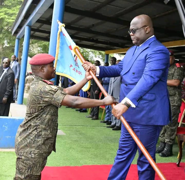 Garde Républicaine : Christian Tshiwewe passe le flambeau à Ephraim Kabi Kiriza