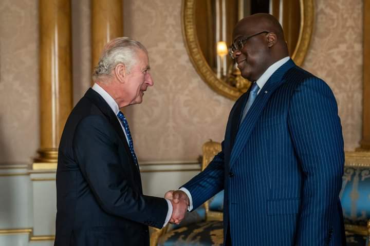 Londres: tête-à-tête mercredi entre Félix Tshisekedi et Charles III