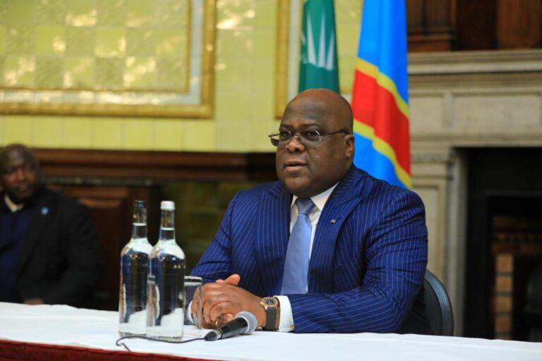 Agression rwandaise : « la guerre s&rsquo;imposera si la diplomatie échoue » (F. Tshisekedi)