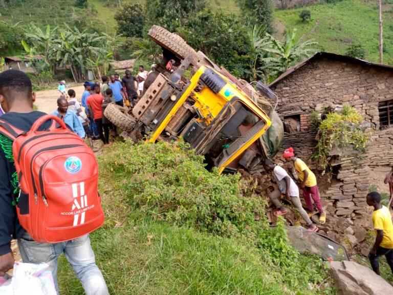 Kalehe: 1 blessé grave et une maison endommagée suite à un accident de circulation