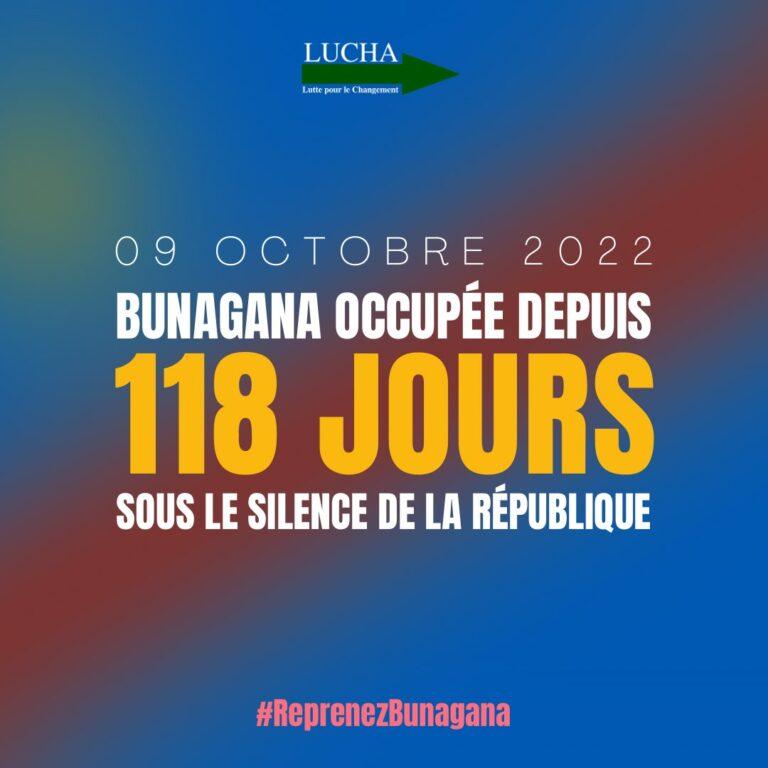 118 après, Bunagana toujours sacrifiée par le régime Tshisekedi