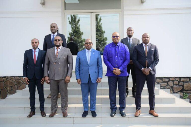 Primature : Sama Lukonde salue l&rsquo;expertise du staff d&rsquo;Izato NZEGE à la tête de la Caisse Nationale de Péréquation
