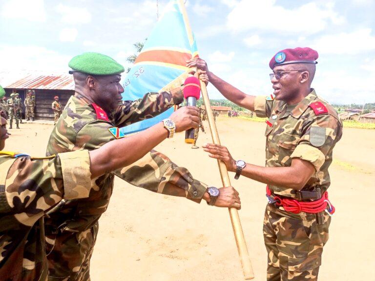 Beni: le général de brigade Arthur Nzam prend aux commandes de la 32e brigade d&rsquo;intervention rapide