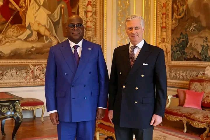 RDC-Belgique : le Roi Philippe touché de la situation sécuritaire dans l’Est