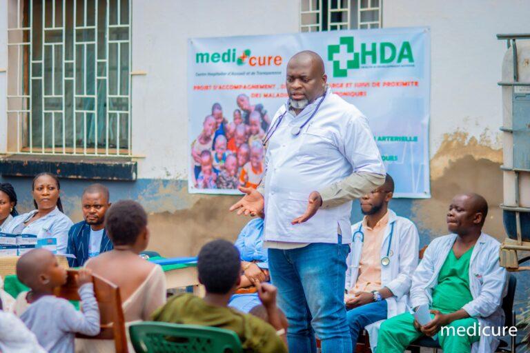Sud-Kivu: HDA au chevet des familles ayant des enfants touchés par les maladies hydriques