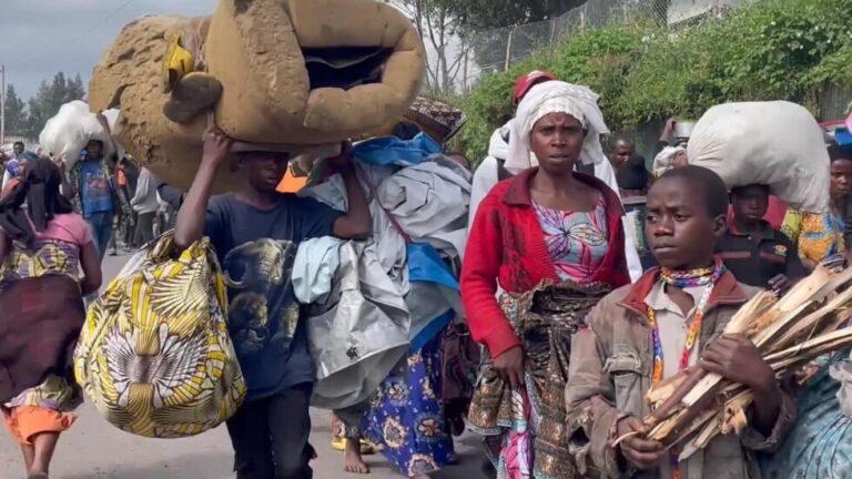 Est de la RDC : 600.000 sans-abris répertoriés au Nord-Kivu (Gouvernement)