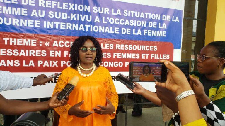 Sud-Kivu : les femmes veulent être associées au processus de paix et de développement