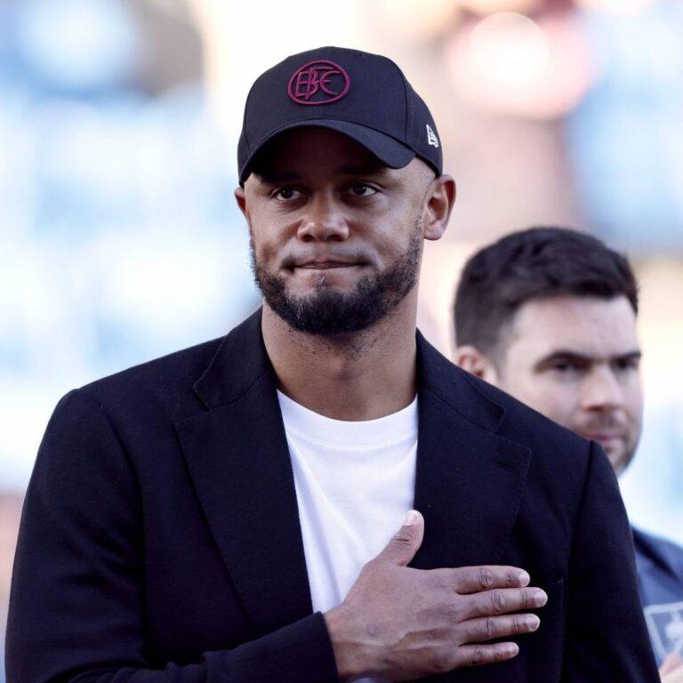 Congolais d’origine,Vincent Kompany nommé entraineur du Bayern de Munich