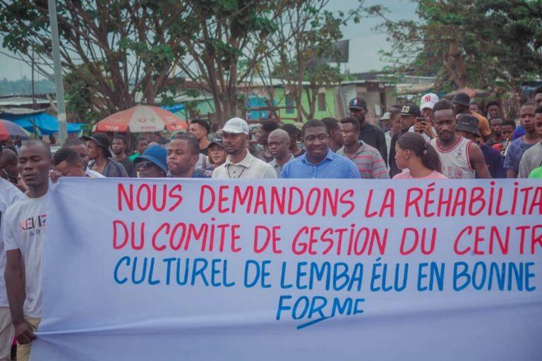 Kinshasa : la jeunesse dans la rue ce lundi pour exiger la réhabilitation du comité Gaga au centre culturel de Lemba