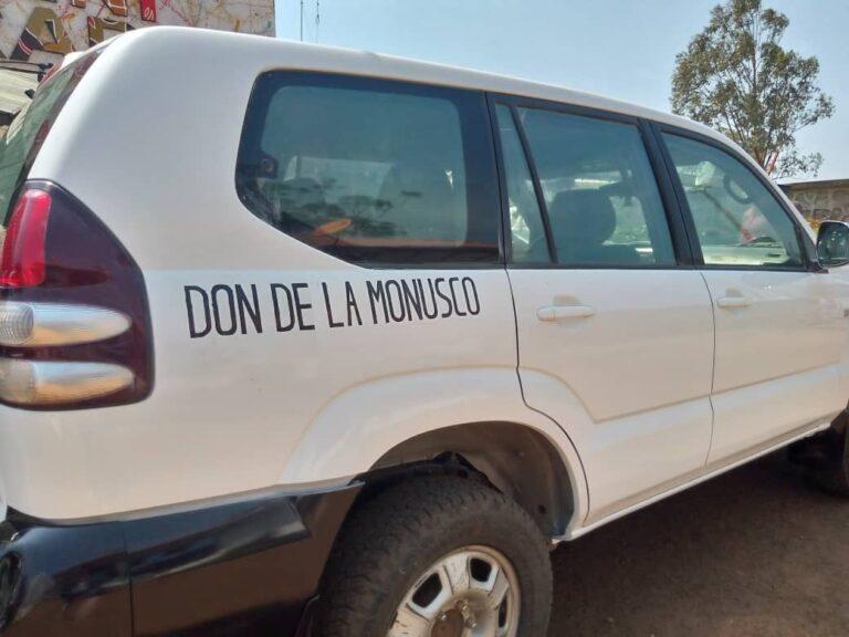 Nord-Kivu : les antennes du P-DDRCS Beni et Lubero dotées des véhicules par la MONUSCO