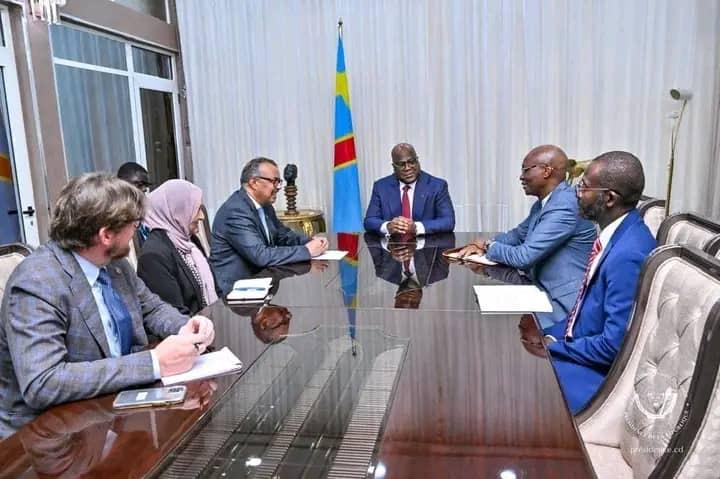 Épidémie Mpox en RDC : le DG de l’OMS séjourne à Kinshasa pour appuyer les activités de riposte